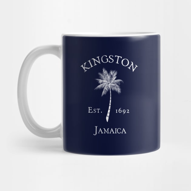 Kingston Jamaica Vintage Palm by TGKelly